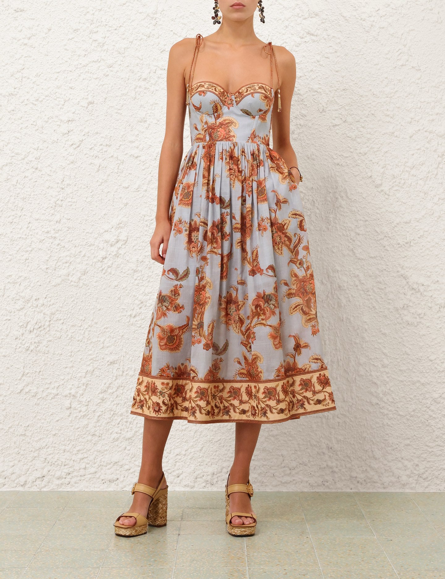 ZIMMERMANN INSPIRED DRESS IN 100% COTTON