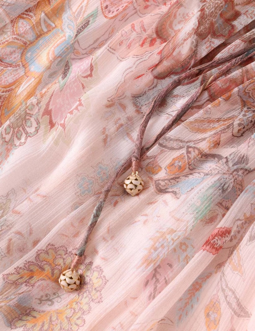 ZIMMERMANN INSPIRED DRESS IN 100% VISCOSE