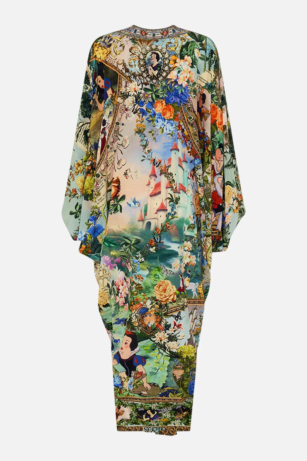 CAMILLA INSPIRED DRESS IN 100% SILK
