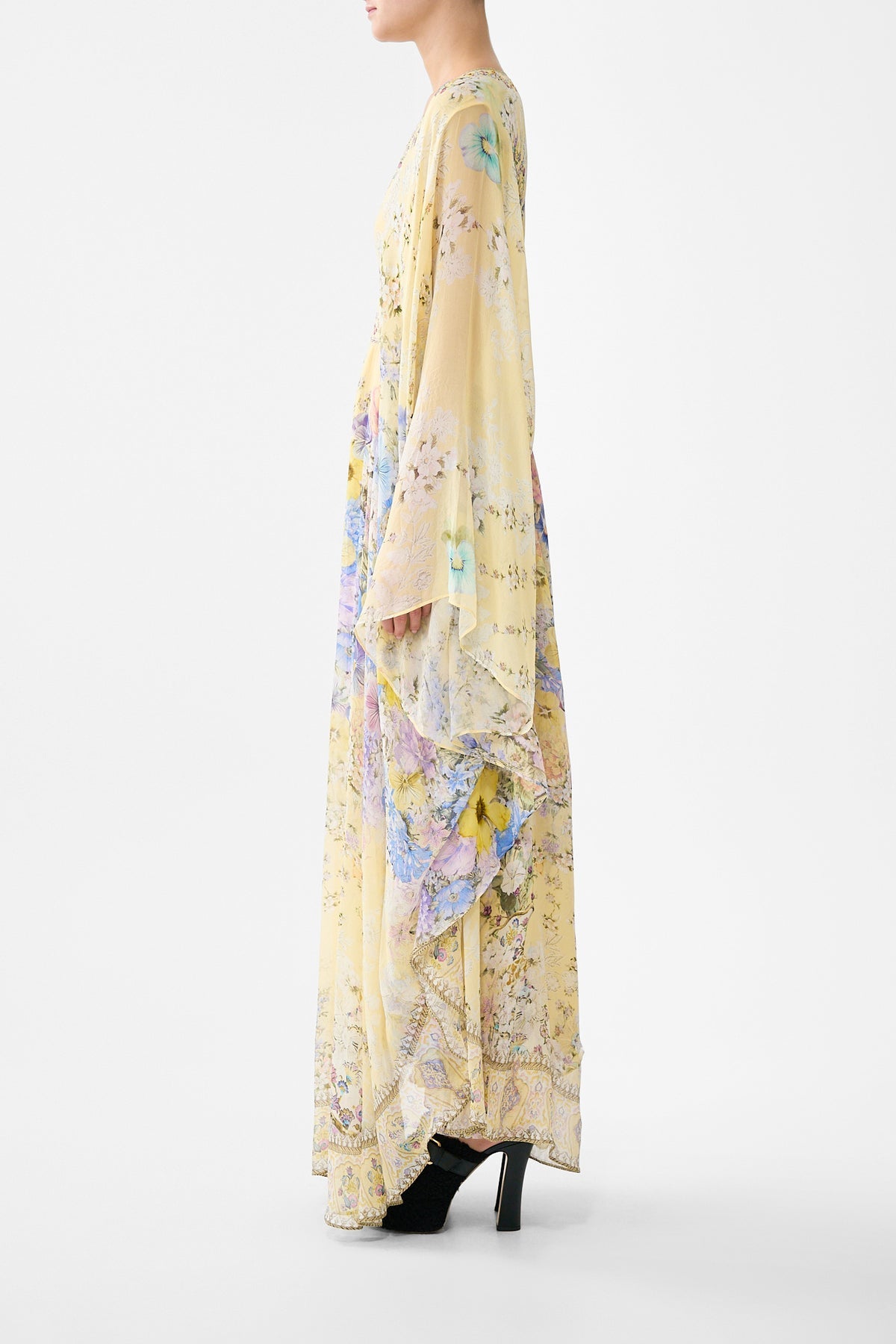 CAMILLA INSPIRED DRESS IN 100% SILK