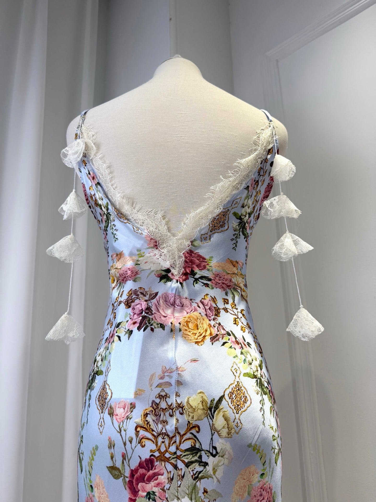 CAMILLA INSPIRED DRESS IN 100% SILK