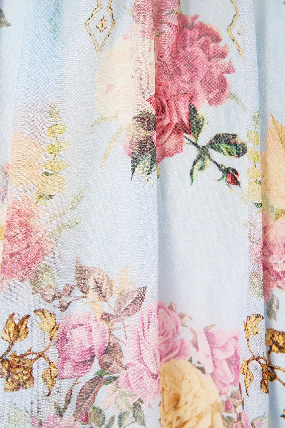 CAMILLA INSPIRED DRESS IN 100% SILK