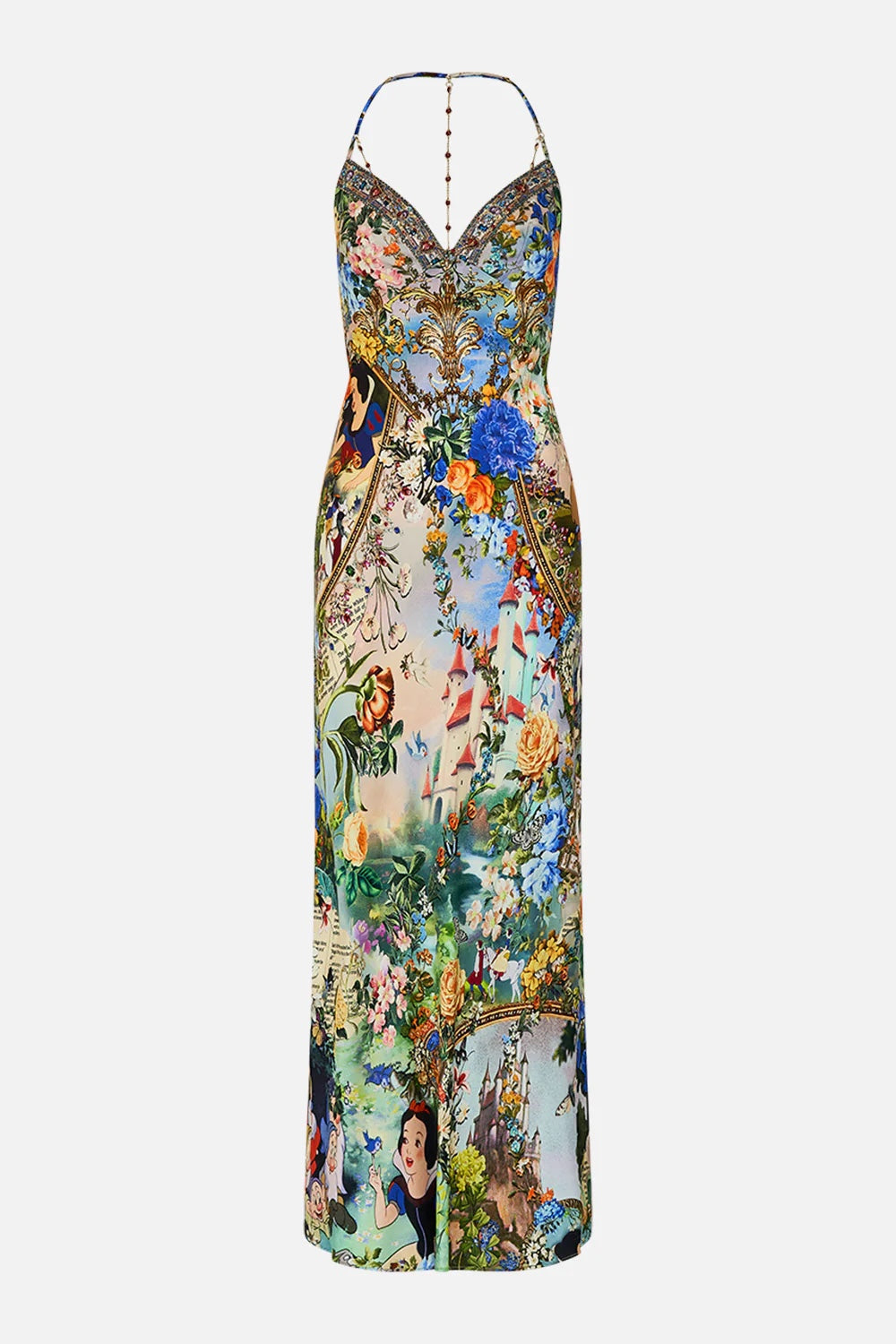 CAMILLA INSPIRED DRESS IN 100% SILK