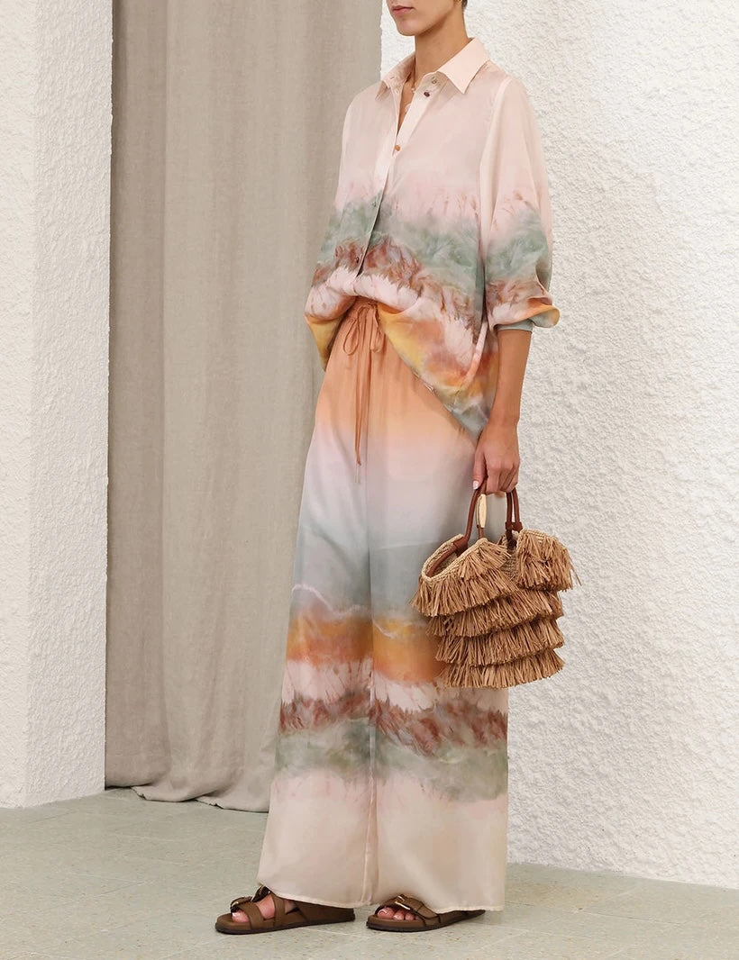 ZIMMERMANN INSPIRED DRESS IN 1005% SILK