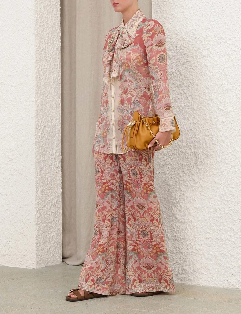 ZIMMERMANN INSPIRED CLOTH SET IN 100% VISCOSE