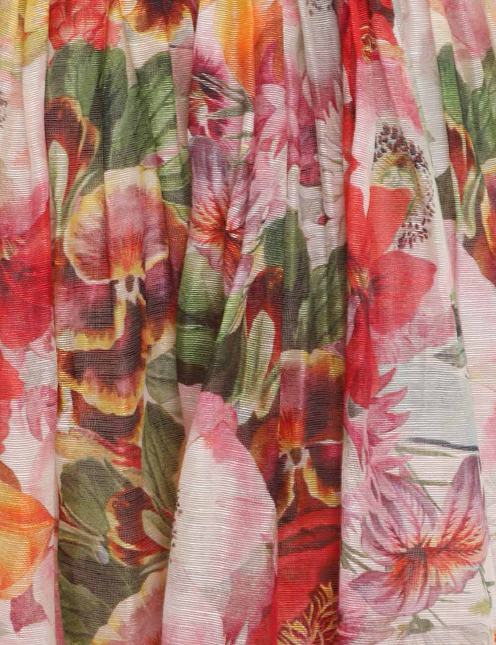 ZIMMERMANN INSPIRED DRESS IN 52% LINEN 48% SILK