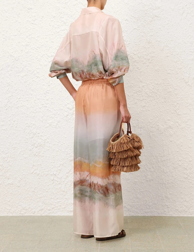 ZIMMERMANN INSPIRED DRESS IN 1005% SILK