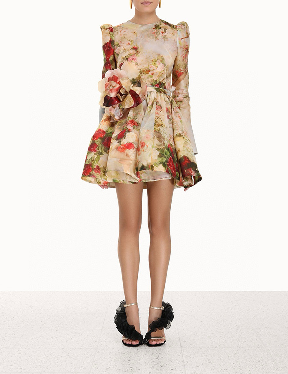 ZIMMERMANN INSPIRED DRESS IN 55% LINEN 45% SILK