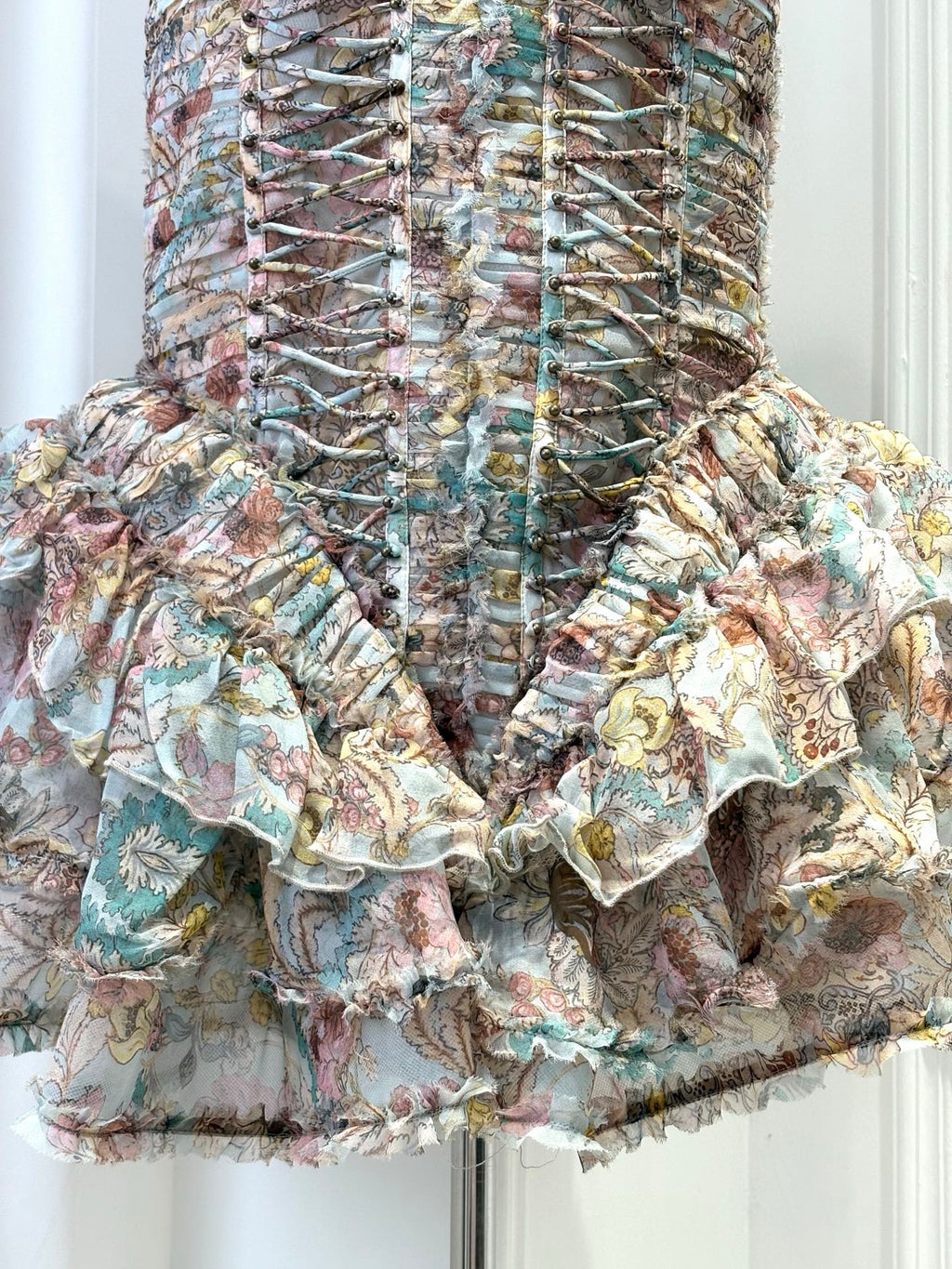ZIMMERMANN INSPIRED DRESS IN 100% SILK
