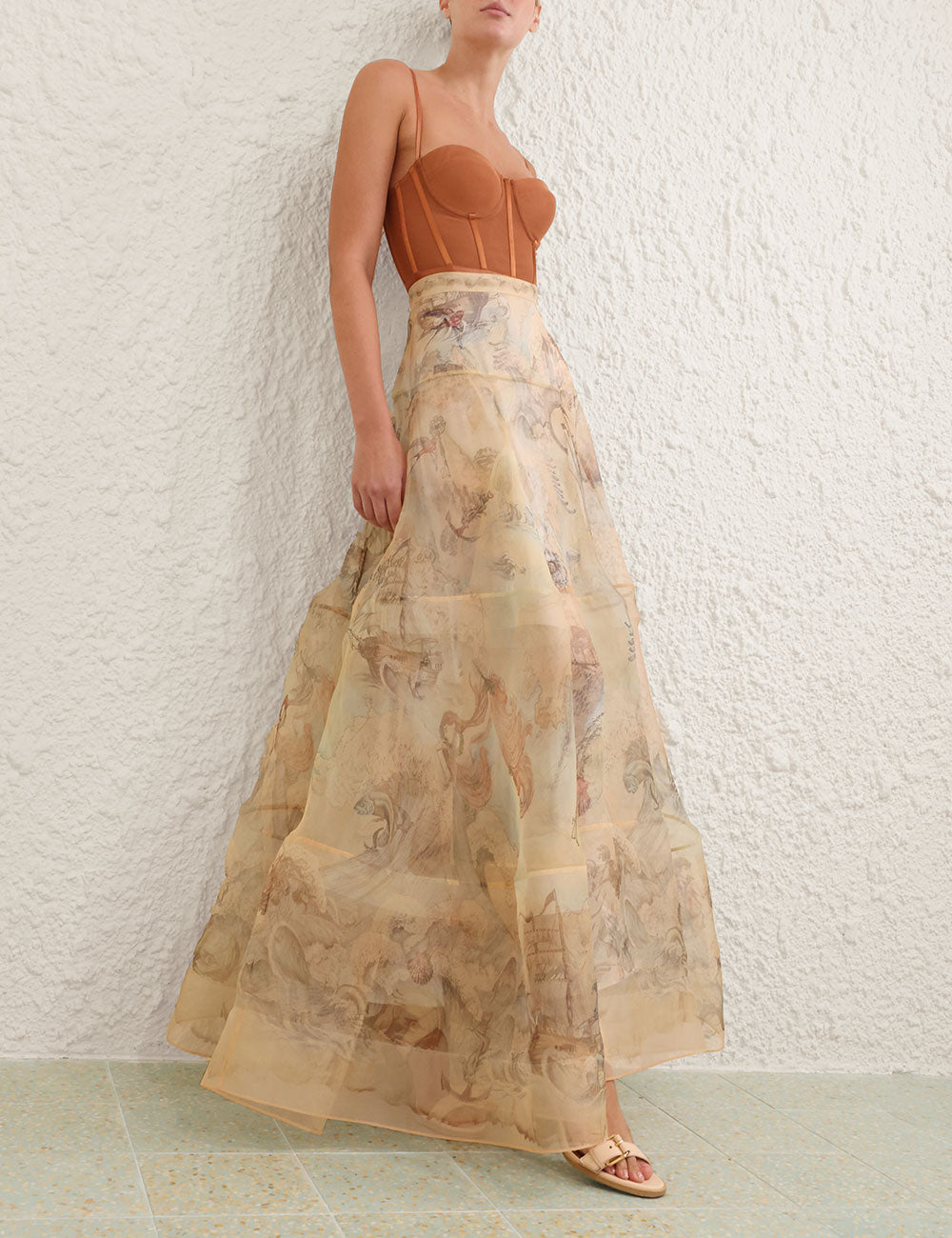 ZIMMERMANN INSPIRED CLOTH SET IN 100% SILK