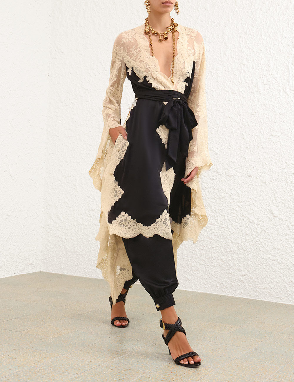 ZIMMERMANN INSPIRED DRESS IN 100% SILK