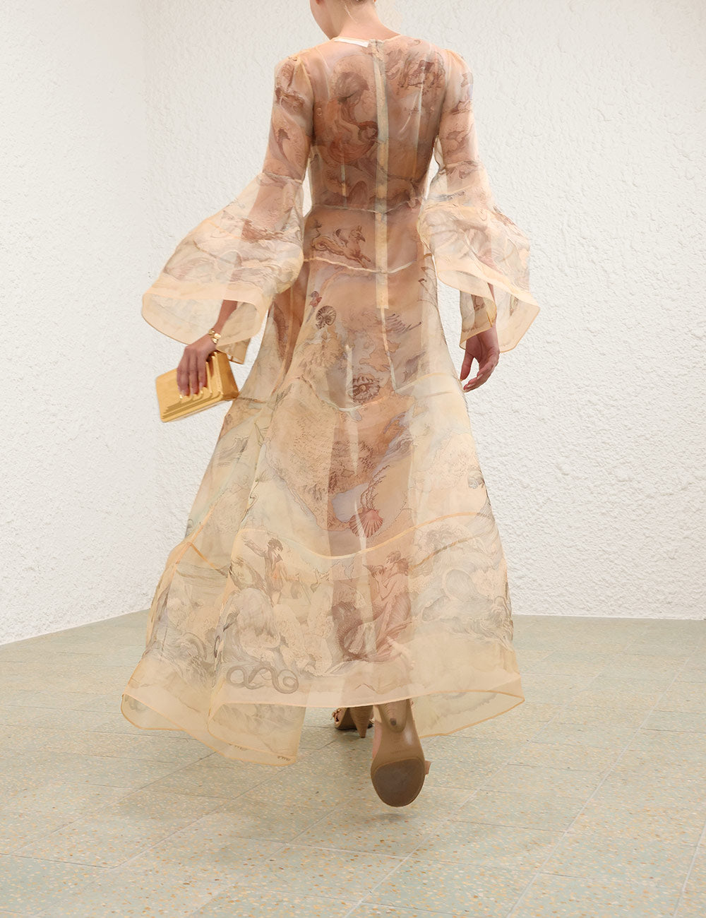 ZIMMERMANN INSPIRED DRESS IN 100% SILK