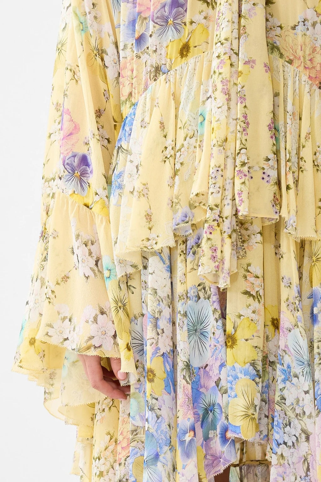CAMILLA INSPIRED DRESS IN 100% SILK