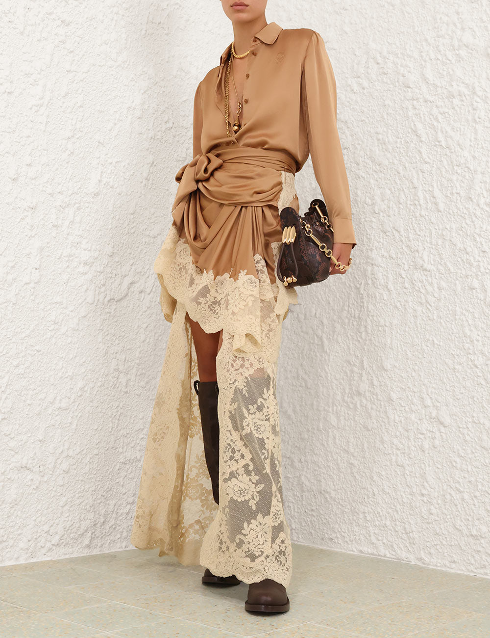 ZIMMERMANN INSPIRED CLOTH SET IN 100% SILK