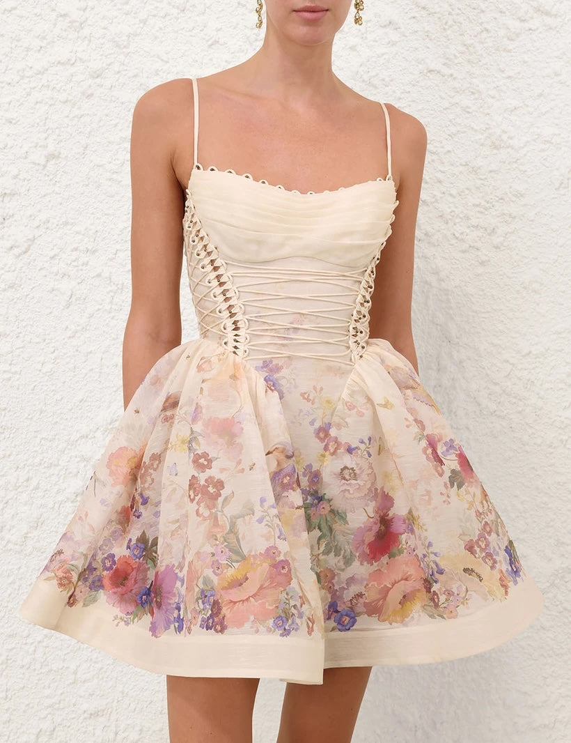 ZIMMERMANN INSPIRED DRESS IN 100% LINEN