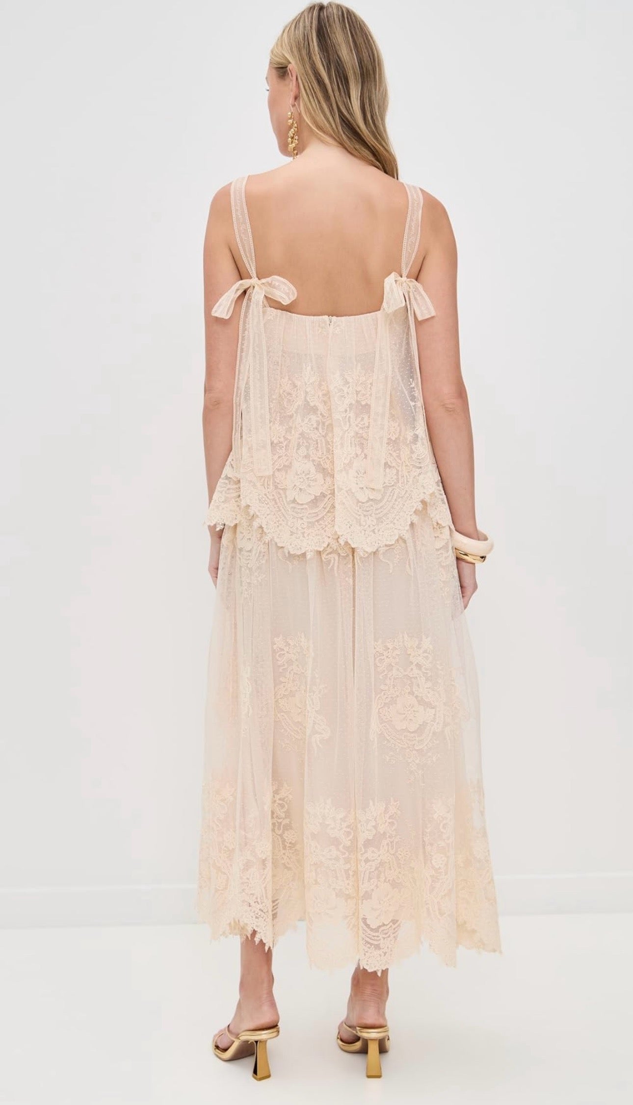 ZIMMERMANN INSPIRED DRESS IN DRESS IN POLYESTER