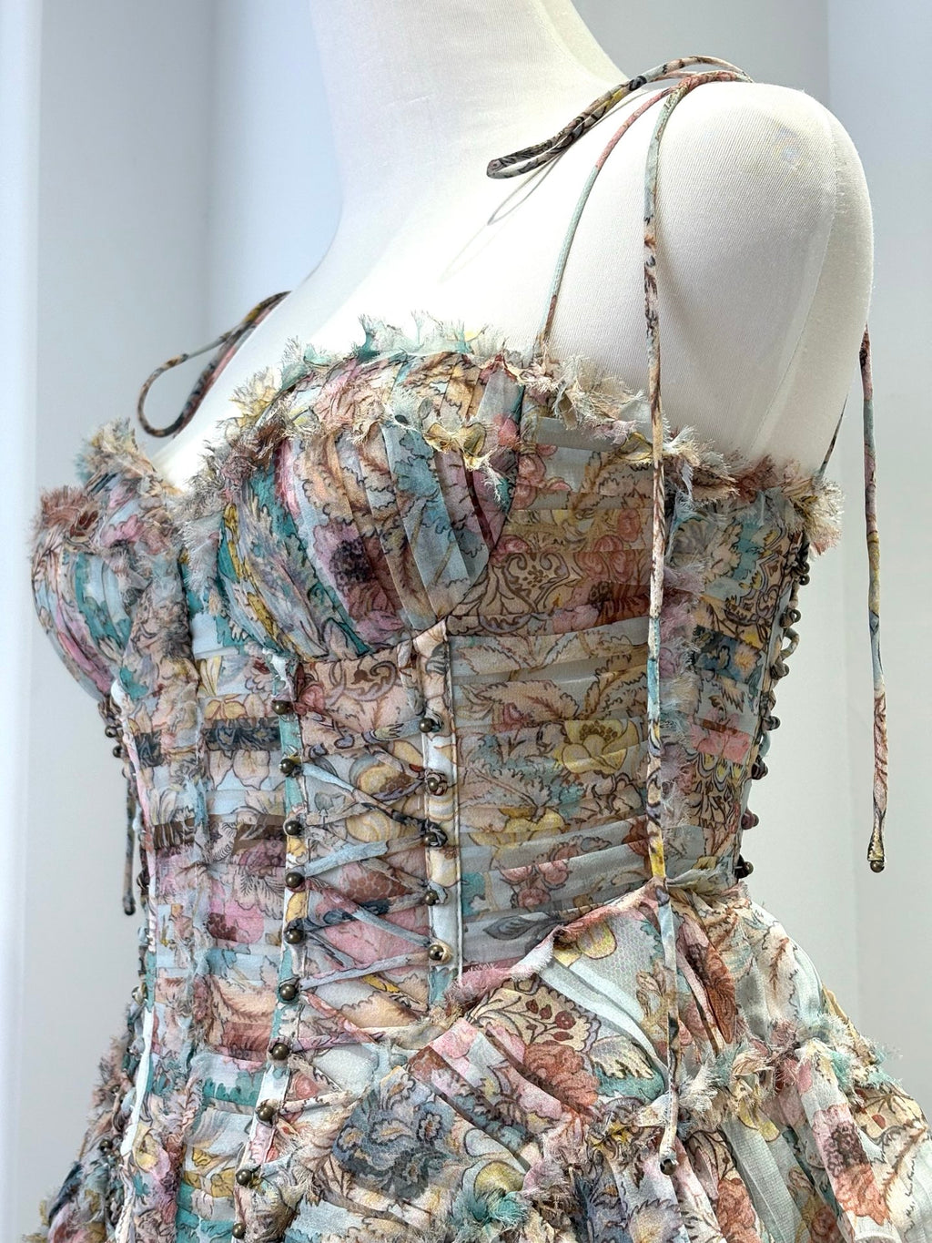 ZIMMERMANN INSPIRED DRESS IN 100% SILK