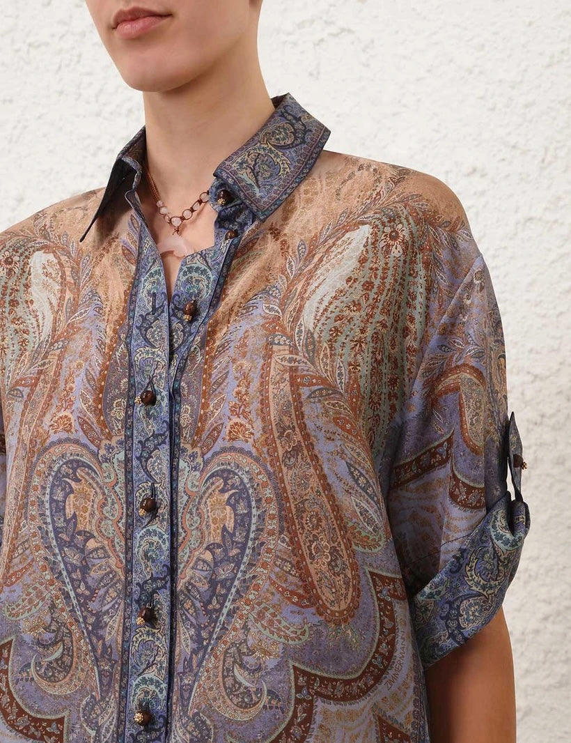 ZIMMERMANN INSPIRED CLOTH SET IN 100% SILK