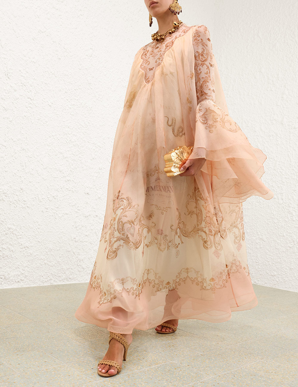 ZIMMERMANN INSPIRED DRESS IN 100% SILK
