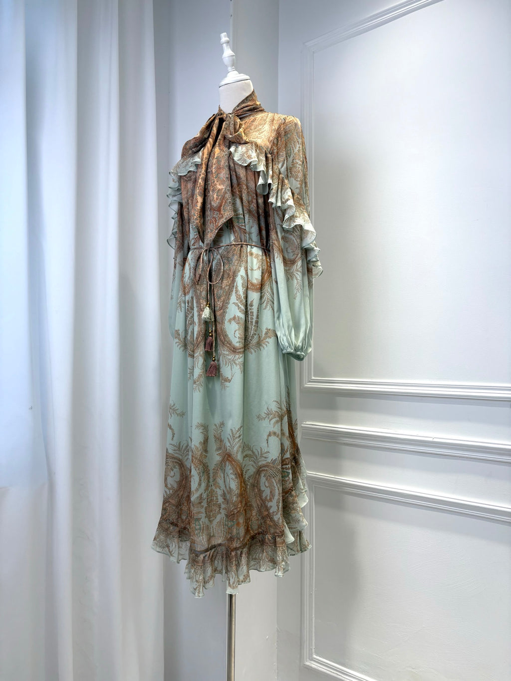 ZIMMERMANN INSPIRED DRESS IN 100% VISCOSE