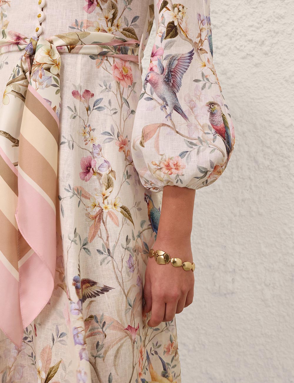 ZIMMERMANN INSPIRED DRESS IN 100% LINEN