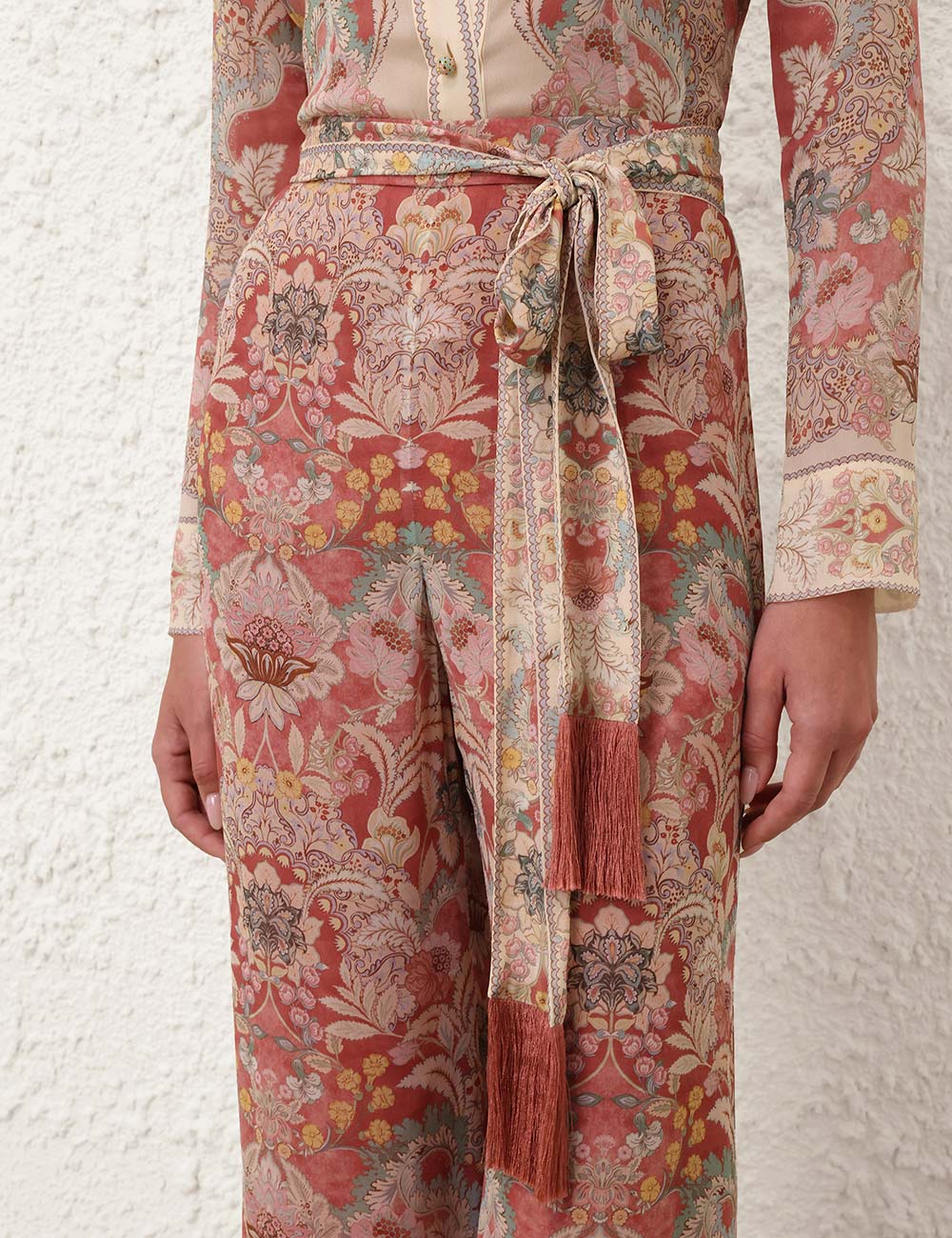 ZIMMERMANN INSPIRED CLOTH SET IN 100% VISCOSE