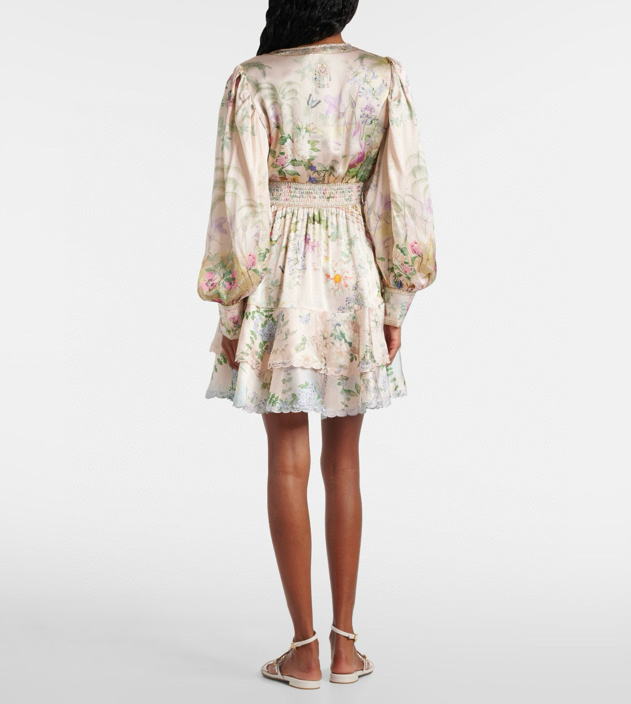 CAMILLA INSPIRED DRESS IN 100% SILK