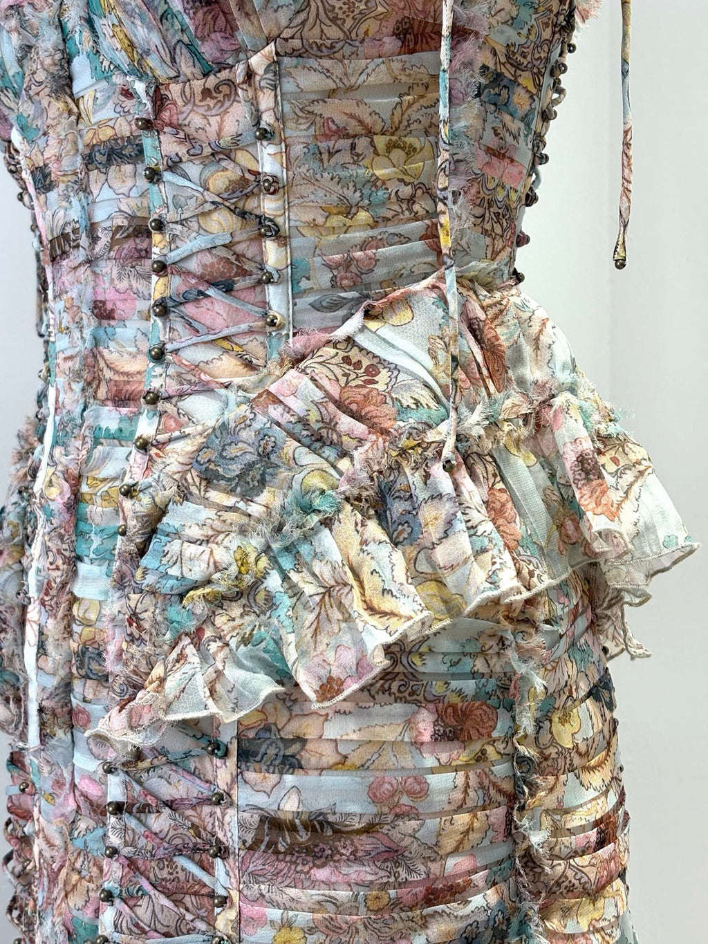 ZIMMERMANN INSPIRED DRESS IN 100% SILK