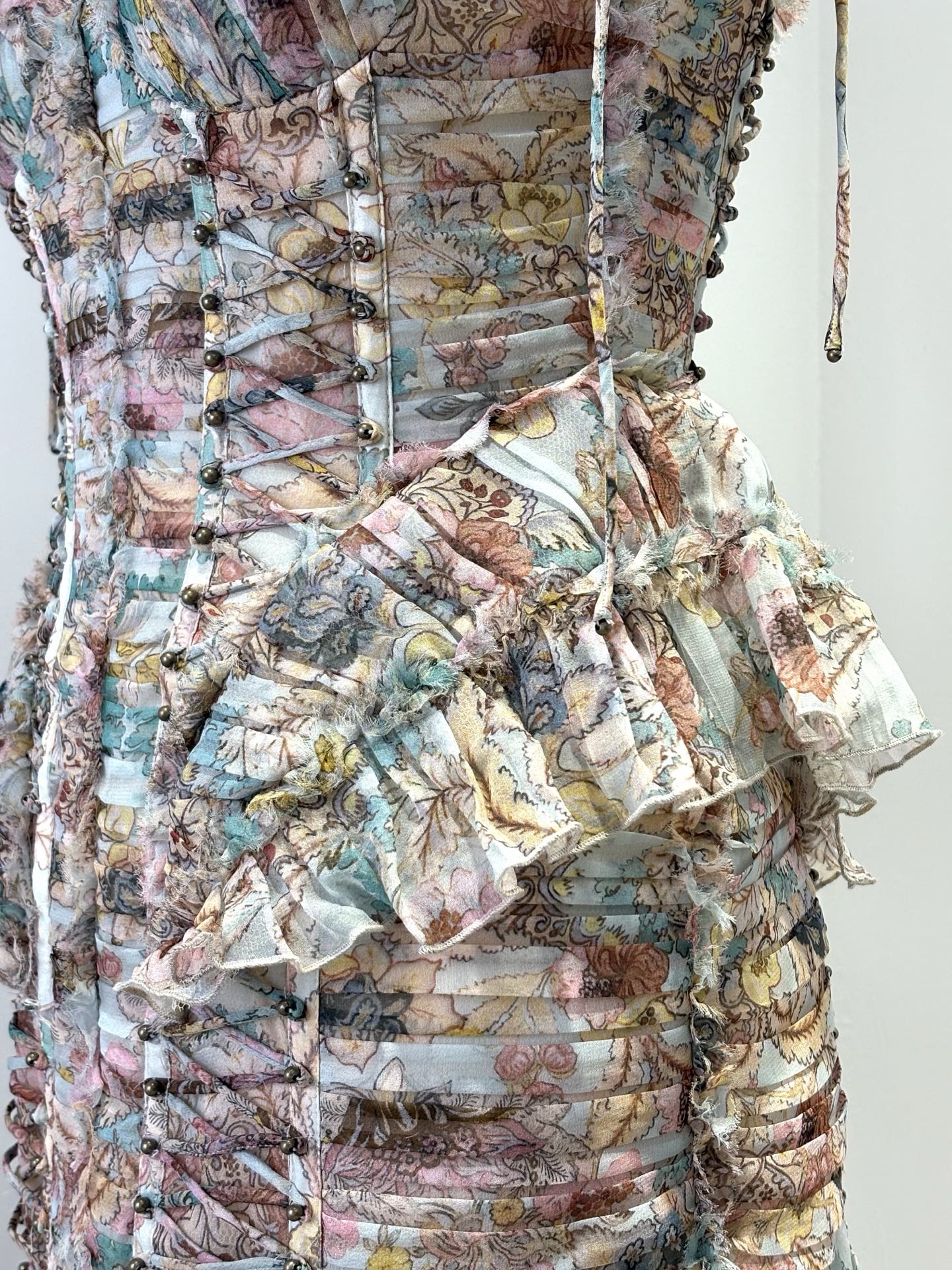ZIMMERMANN INSPIRED DRESS IN 100% SILK