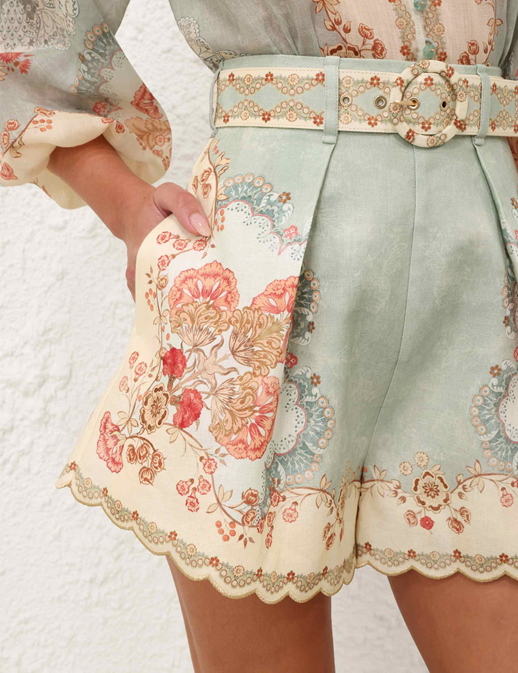 ZIMMERMANN INSPIRED DRESS IN 100% RAMIE