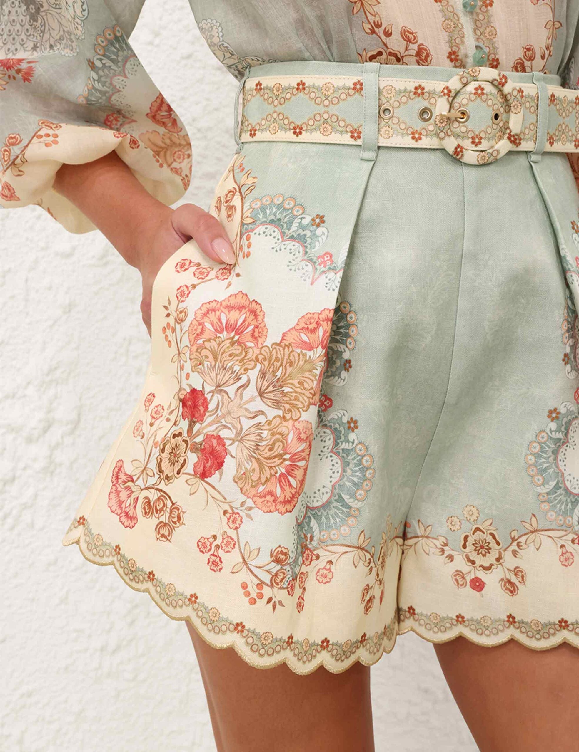 ZIMMERMANN INSPIRED DRESS IN 100% RAMIE