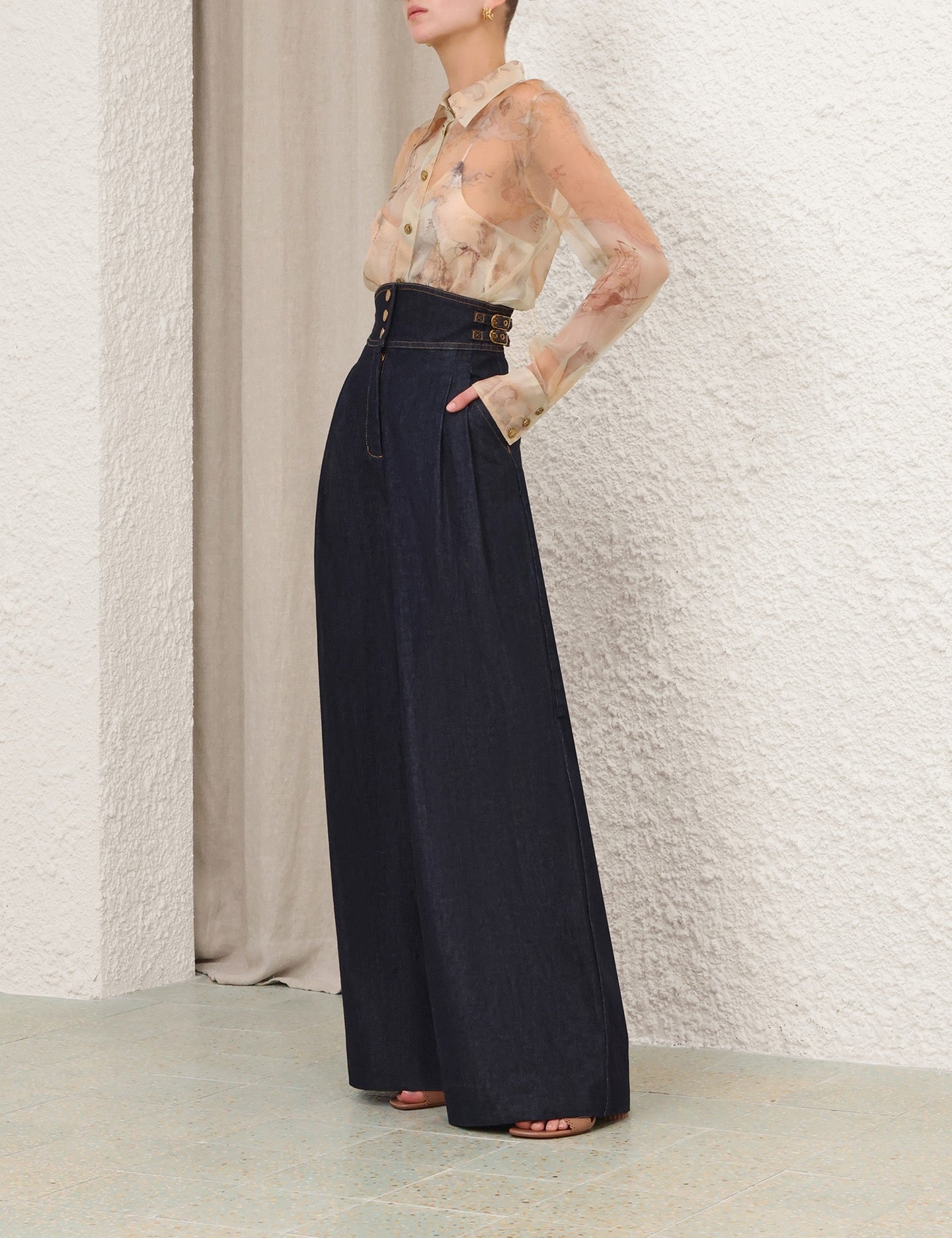 ZIMMERMANN INSPIRED CLOTH SET IN 100% SILK