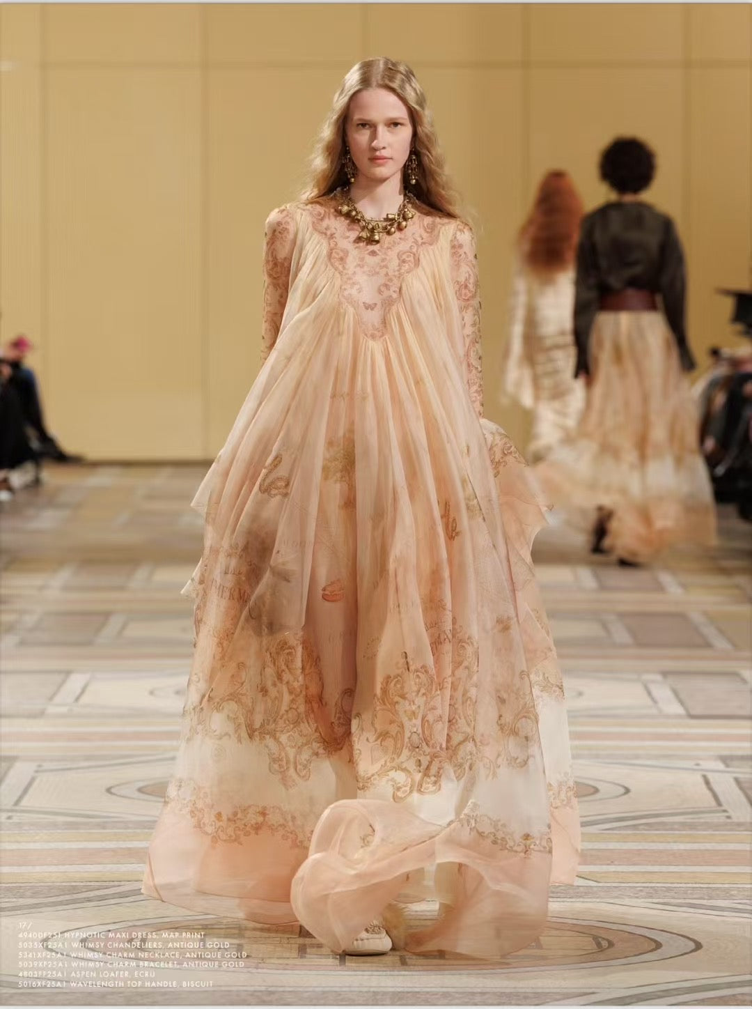 ZIMMERMANN INSPIRED DRESS IN 100% SILK