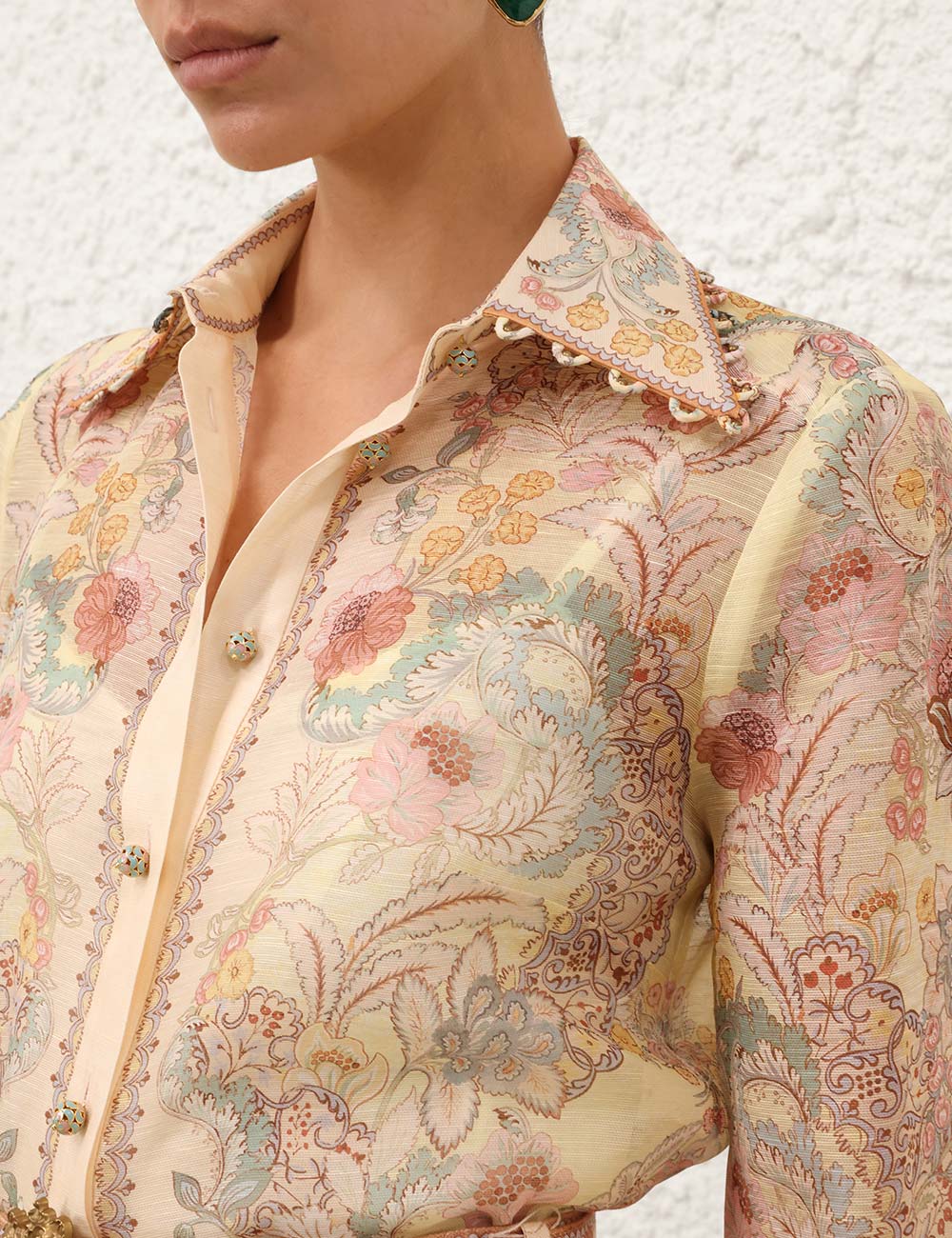 ZIMMERMANN INSPIRED CLOTH SET IN 100% LINEN