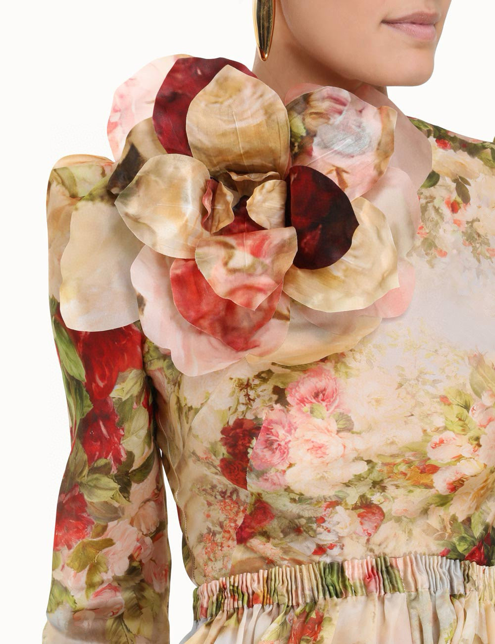 ZIMMERMANN INSPIRED DRESS IN 55% LINEN 45% SILK