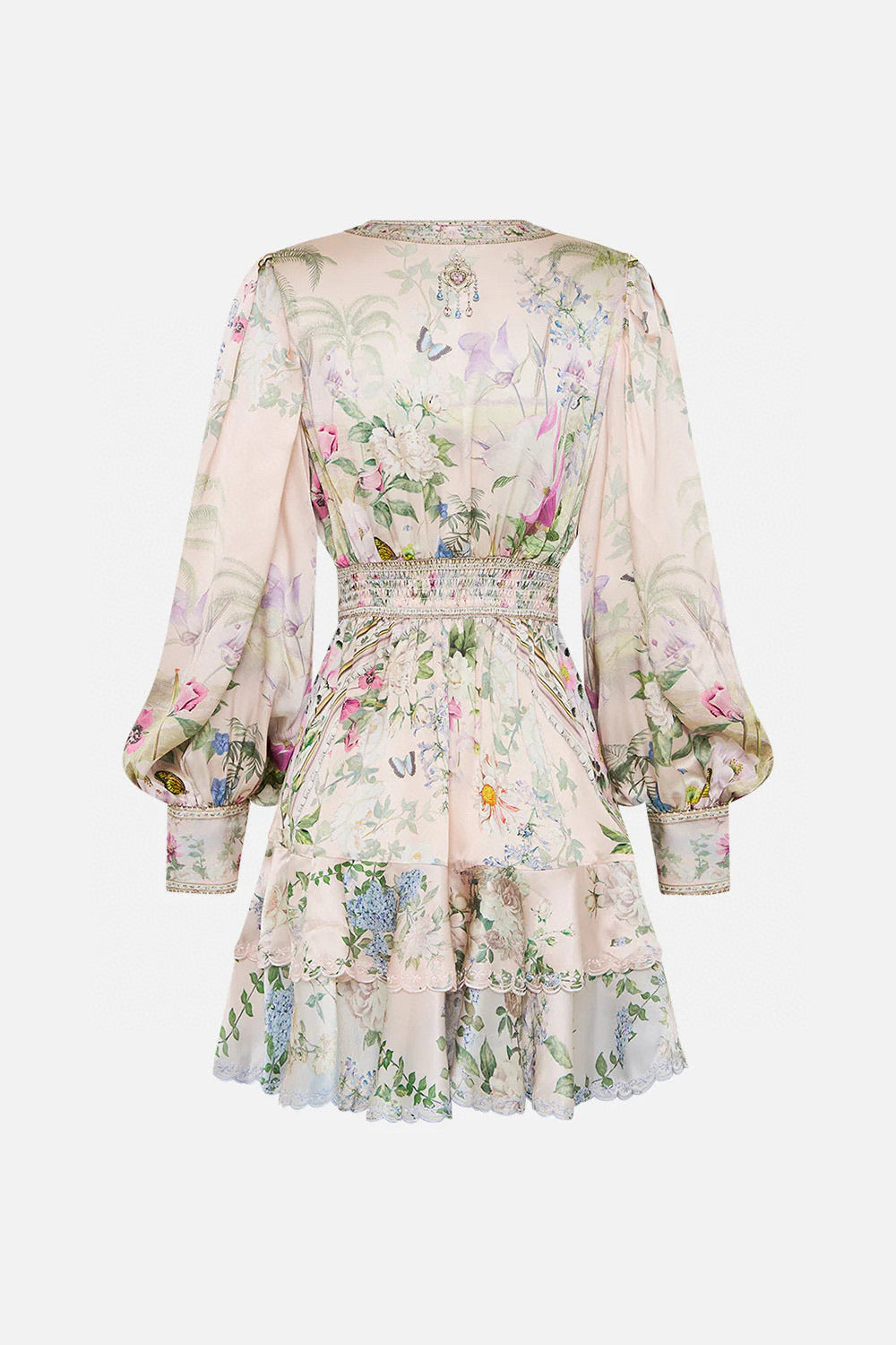 CAMILLA INSPIRED DRESS IN 100% SILK