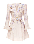 Luna Plunge Mini Dress