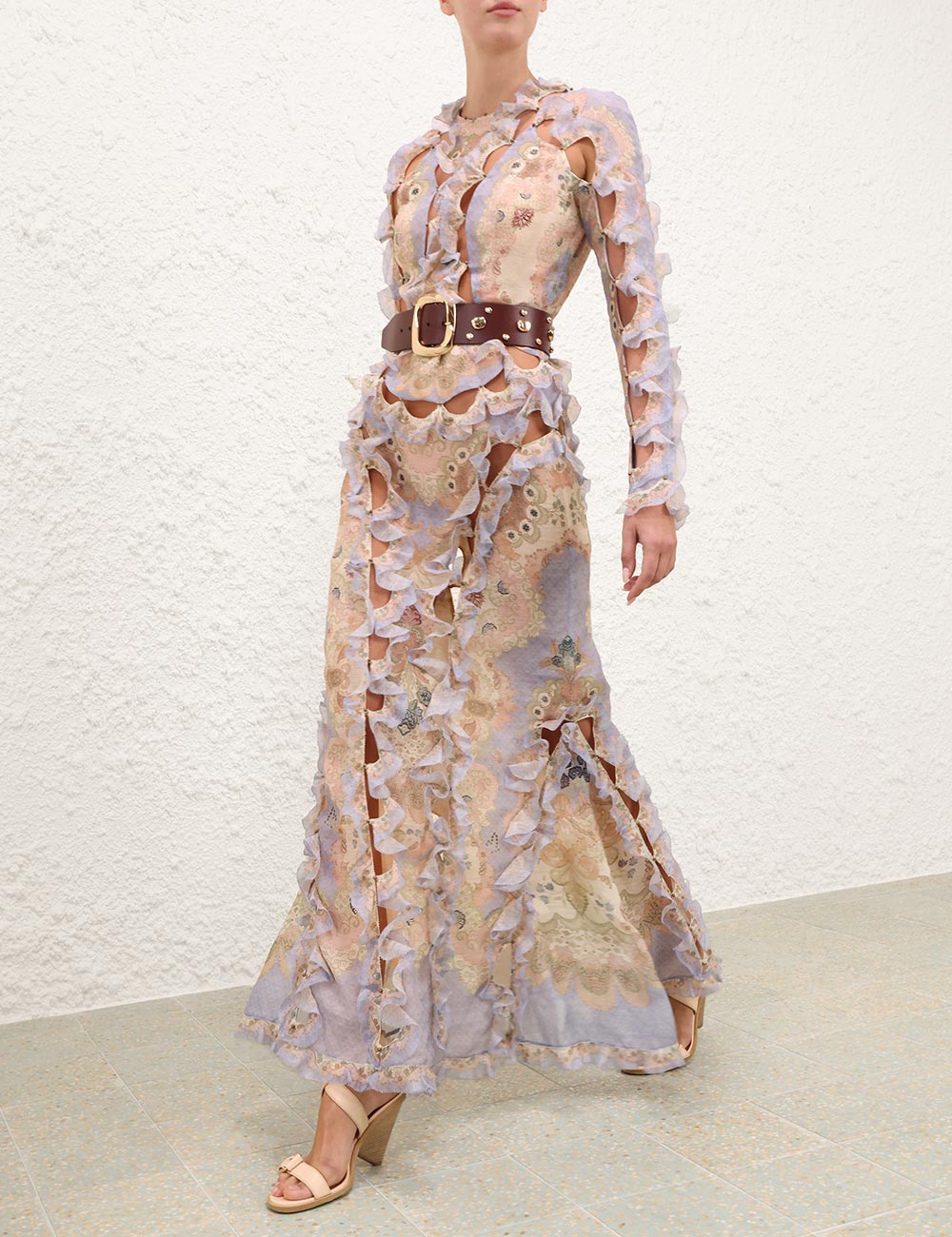 Rebellion Scallop Maxi Dress