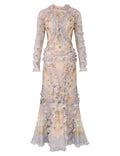 Rebellion Scallop Maxi Dress