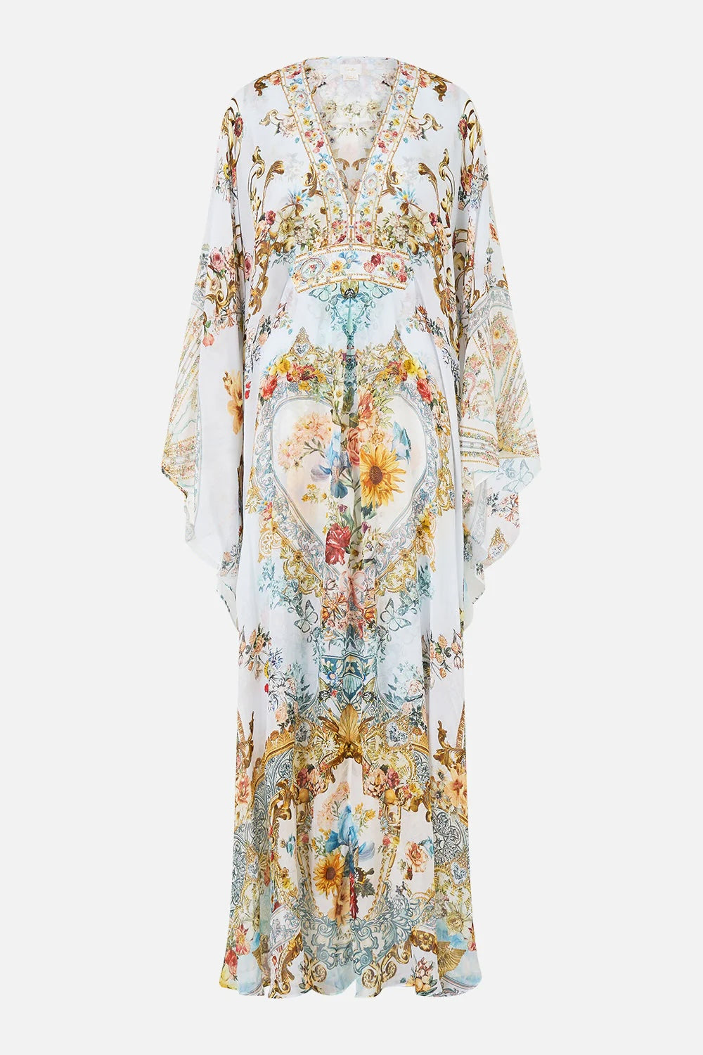 long button front dress Adorned in aranjuez