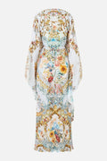 long button front dress Adorned in aranjuez